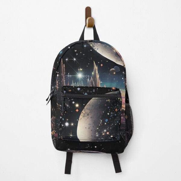 Item preview, Space.Crystal space city.Stars and planets. designed and sold by MagelliShop.