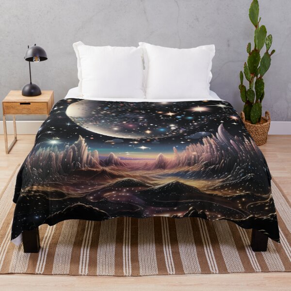 Item preview, Space.Crystal space city.Stars and planets. designed and sold by MagelliShop.