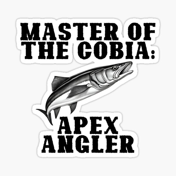 Vista previa del artículo con la obra «Maestro de la cobia: el mejor pescador», diseñado y vendido por Kutamora.