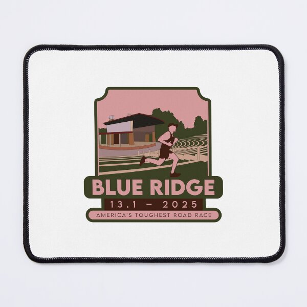 Item preview, Blue Ridge Half Marathon – 13.1 – 2025 - America’s toughest road race designed and sold by Moritz Schwäble.