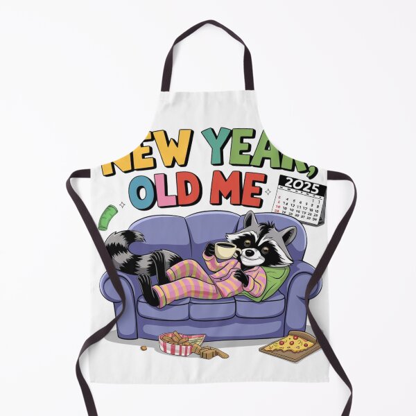 Item preview, New year new me, New year old me 2025, funny, ironic designed and sold by KAMIstyles.
