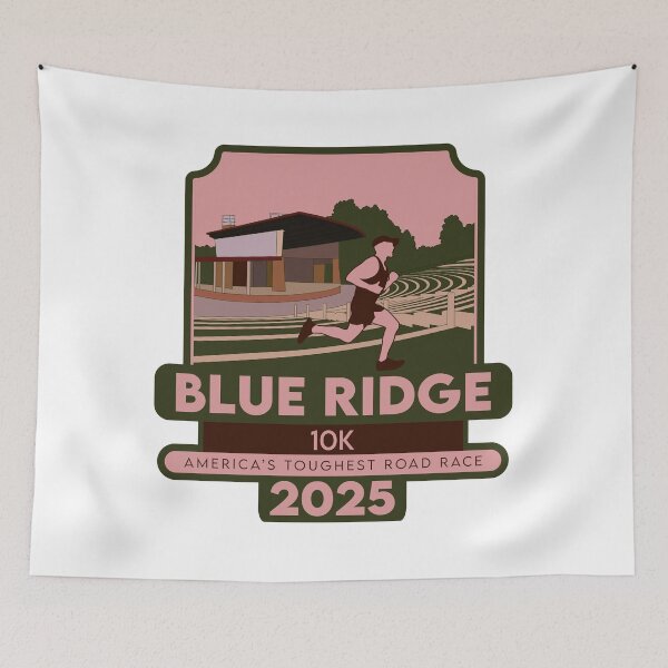Item preview, Blue Ridge 10k – 2025 - America’s toughest road race designed and sold by Moritz Schwäble.