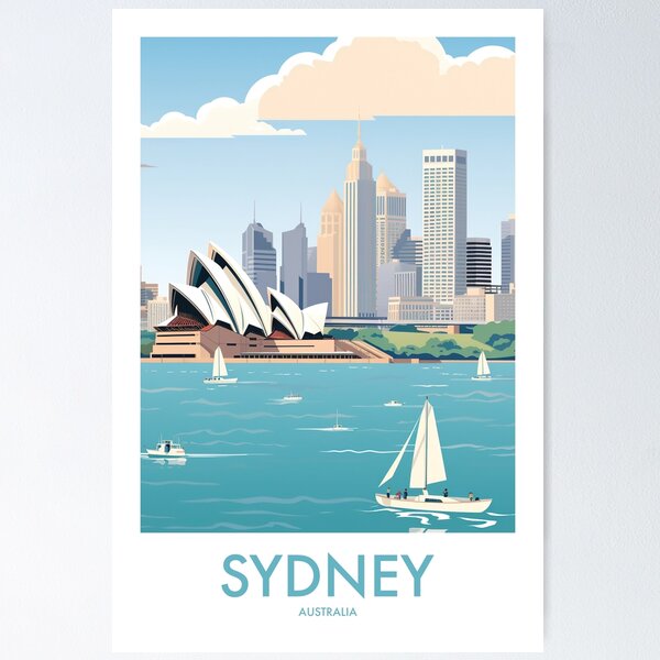 Item preview, SYDNEY designed and sold by MarkedArtPrints.