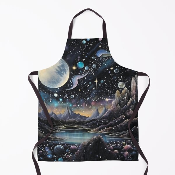 Item preview, Space.Cosmic landscape.Stars and planets. designed and sold by MagelliShop.