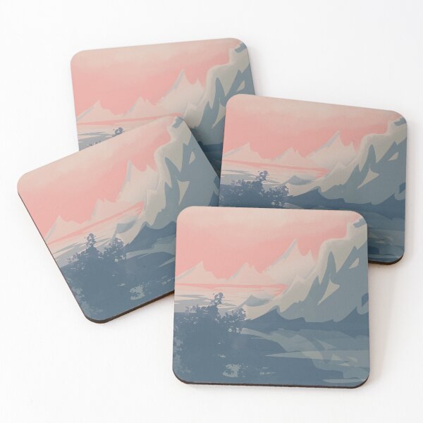 Item preview, Lakeside mountains  designed and sold by Kelpsyberries.