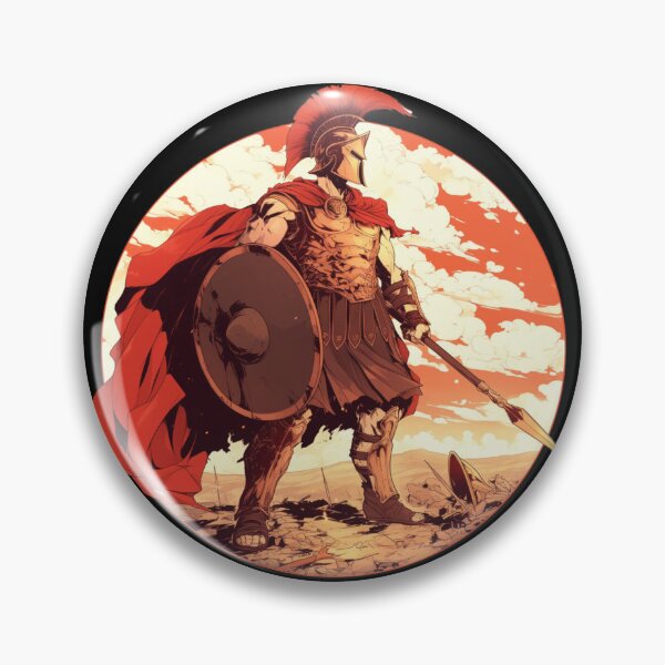 Item preview, Ancient greek warrior spartan designed and sold by SMARTKIT  DESIGNAGENCY.