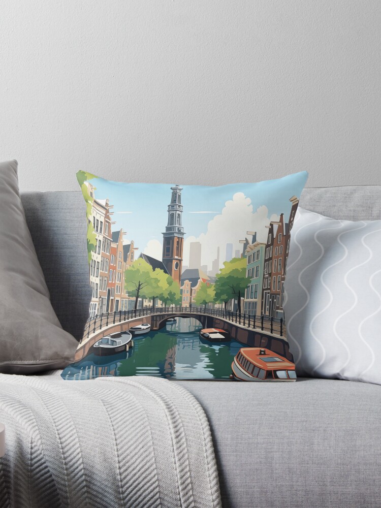 Aperçu de l'œuvre Coussin créée et vendue par MarkedArtPrints.