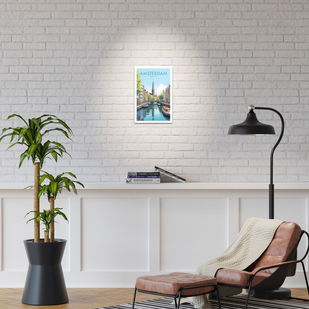 Aperçu de l'œuvre Impression métallique créée et vendue par MarkedArtPrints.