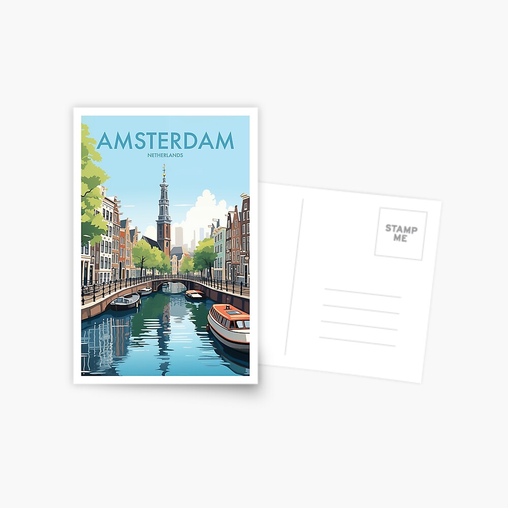 Aperçu de l'œuvre Carte postale créée et vendue par MarkedArtPrints.