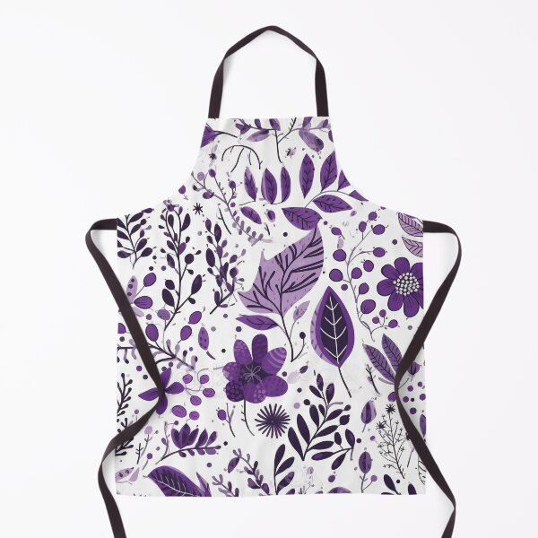 Item preview, Intricate Purple Floral Pattern designed and sold by bubblegoth.