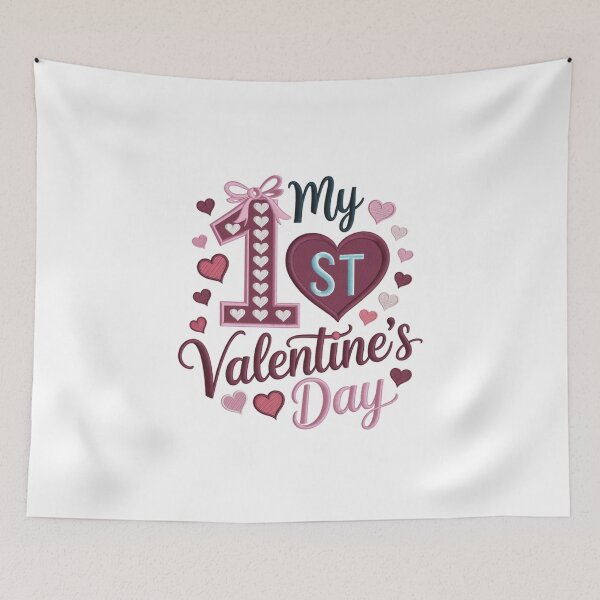 Item preview, My 1st Valentine's Day designed and sold by jkrphoto.