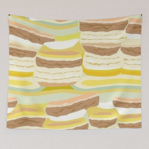 Item preview, Abstract Earthy Waves Pattern designed and sold by bubblegoth.