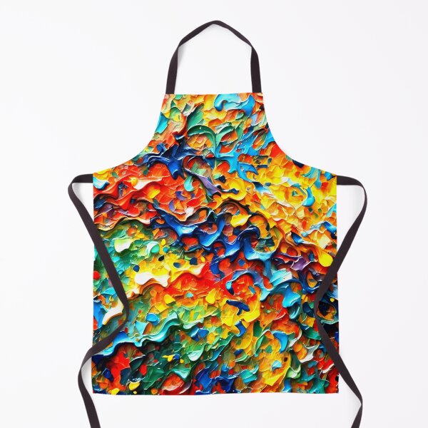 Item preview, Bright Multicolor Ripples of Colored Paint (Abstract) designed and sold by The-Open-Door.