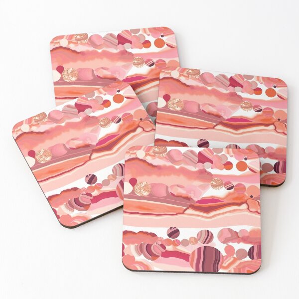 Item preview, Abstract Pink Geology Pattern designed and sold by bubblegoth.