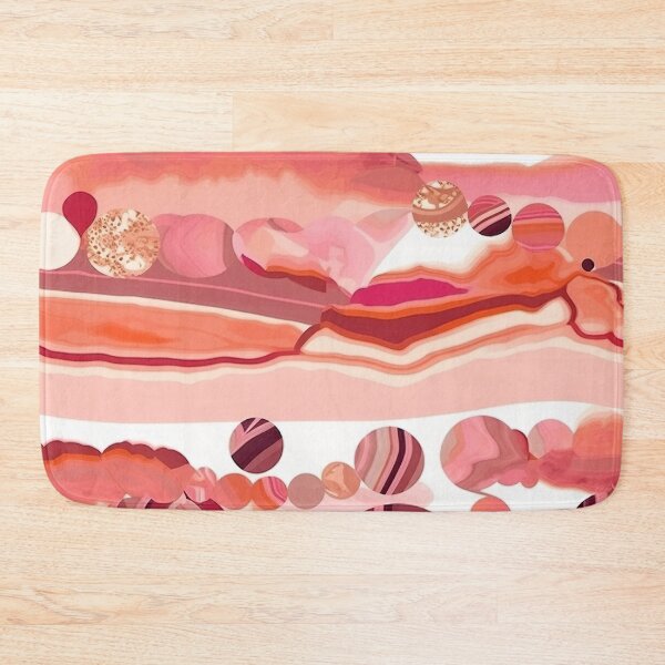 Item preview, Abstract Pink Geology Pattern designed and sold by bubblegoth.
