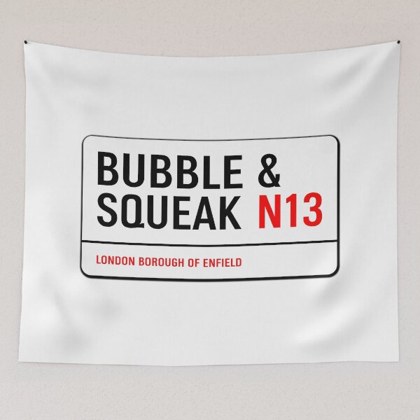 Item preview, Classic London Bubble & Squeak Road Sign V1a designed and sold by RetrospectUK.