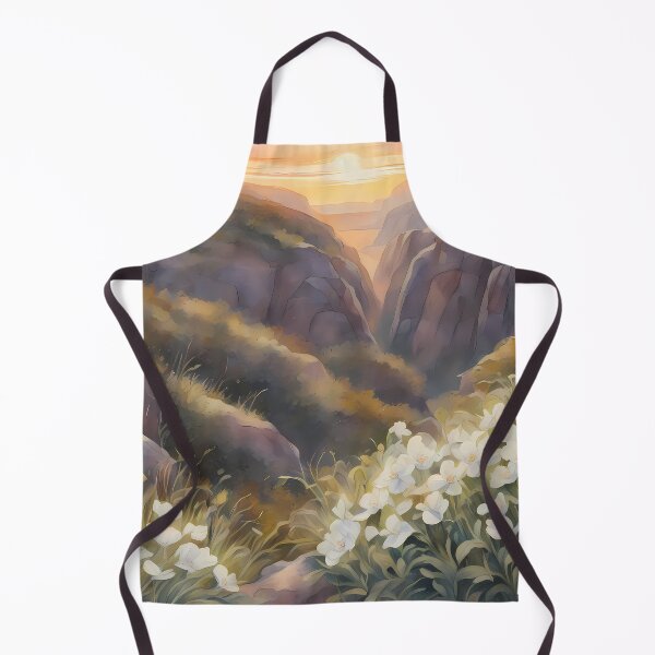 Item preview, White Wildflower Mountain Meadow designed and sold by CalmnessbyChoice.