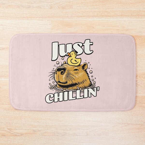 Item preview, Just Chillin´ Capybara Bathing in a Tub designed and sold by Mariana Piana.