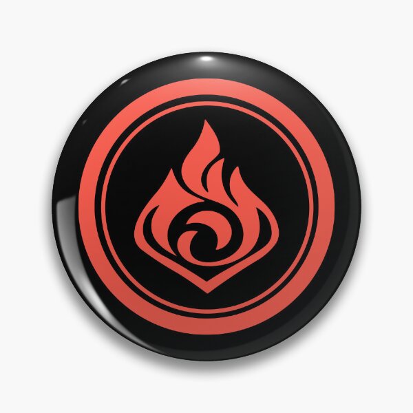 Item preview, Genshin Impact Pyro Element designed and sold by Gamify Store.