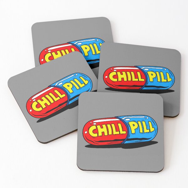 Item preview, Red Blue Chiil Pill designed and sold by UZRWRLD .