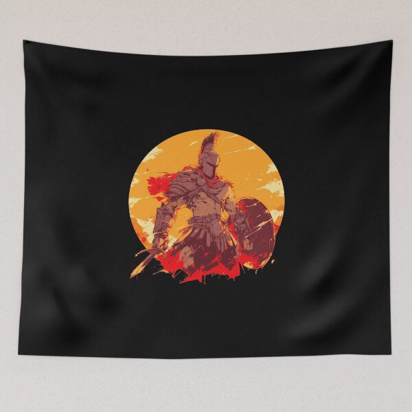 Item preview, Ancient greek warrior spartan designed and sold by SMARTKIT  DESIGNAGENCY.