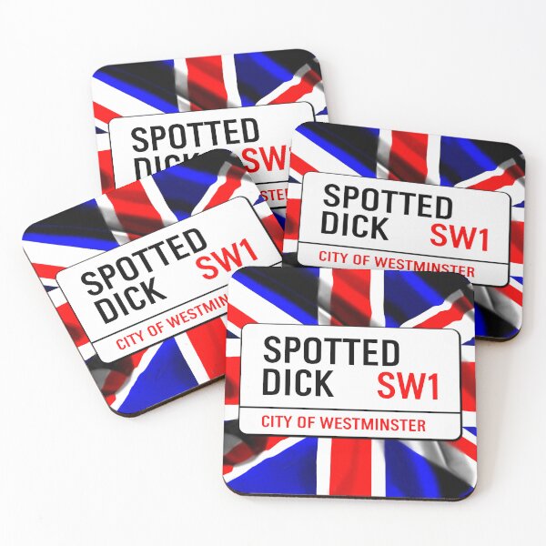 Item preview, Classic London Spotted Dick Road Sign V1b designed and sold by RetrospectUK.