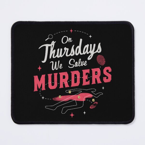 Item preview, On Thursdays We Solve Murders designed and sold by thedesigngarden.