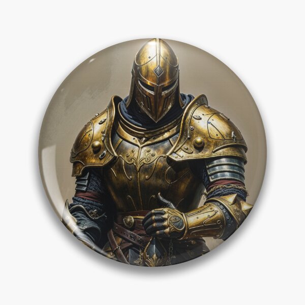 Item preview, Golden Knight and Sword designed and sold by Skye Ryan-Evans.