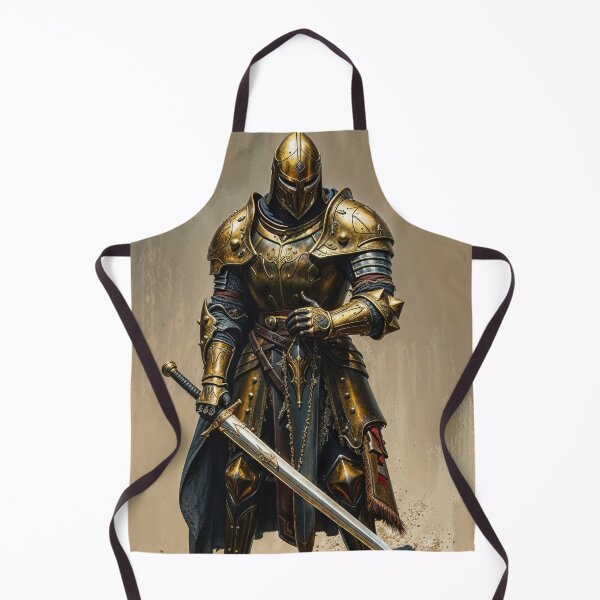 Item preview, Golden Knight and Sword designed and sold by Skye Ryan-Evans.