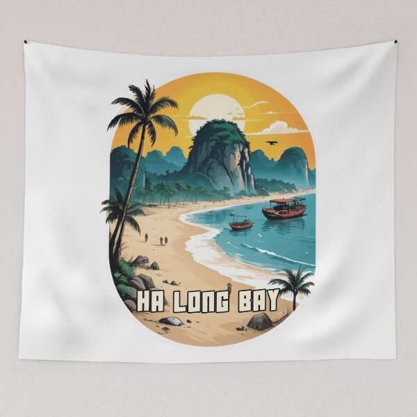 Item preview, Ha Long Bay Vietnam designed and sold by GhumGham.