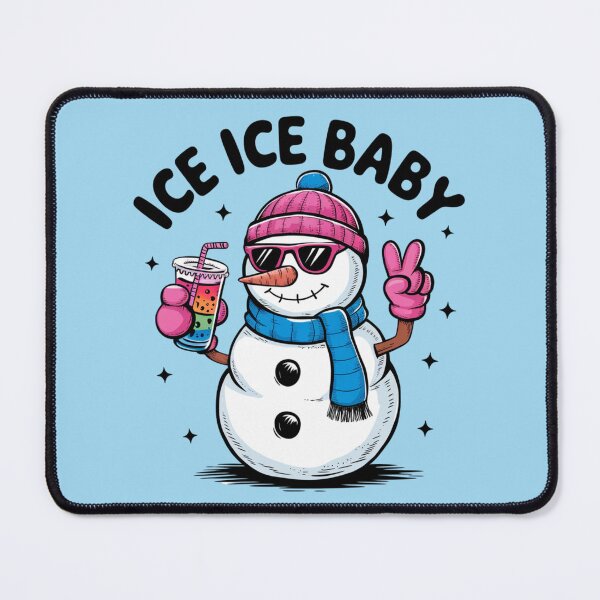 Artikelvorschau, Ice Ice Baby - Coole Schneemann-Vibes entworfen und verkauft von Aredbox.