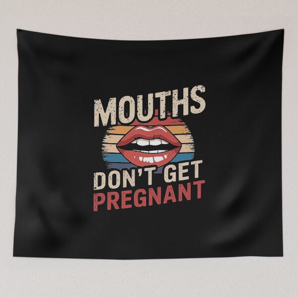 Item preview, ‏Funny Retro Lips Design – Bold and Cheeky Humor Artwork designed and sold by love3617.