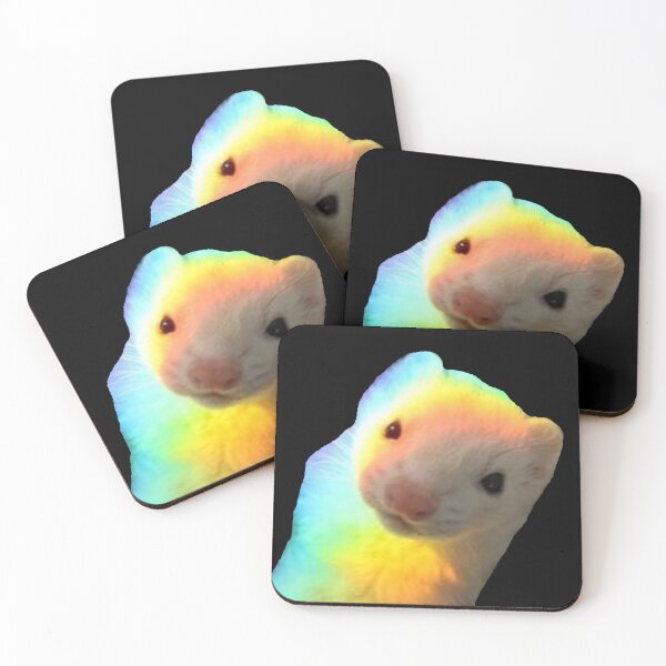Item preview, Rainbow Ferret designed and sold by LichesBeTrippin.