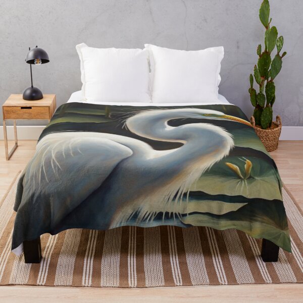 Item preview, Egret in the Lily Pond designed and sold by klephotography.