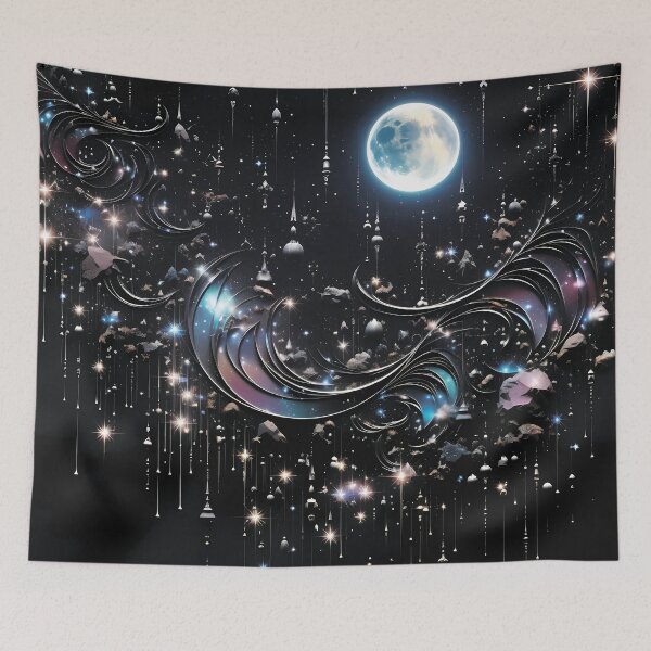 Item preview,  Space.Cosmic pattern.Universe.Stars and planets.Abstraction. designed and sold by MagelliShop.