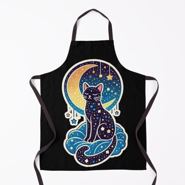 Item preview, starry night cat designed and sold by Shubatdesigns.