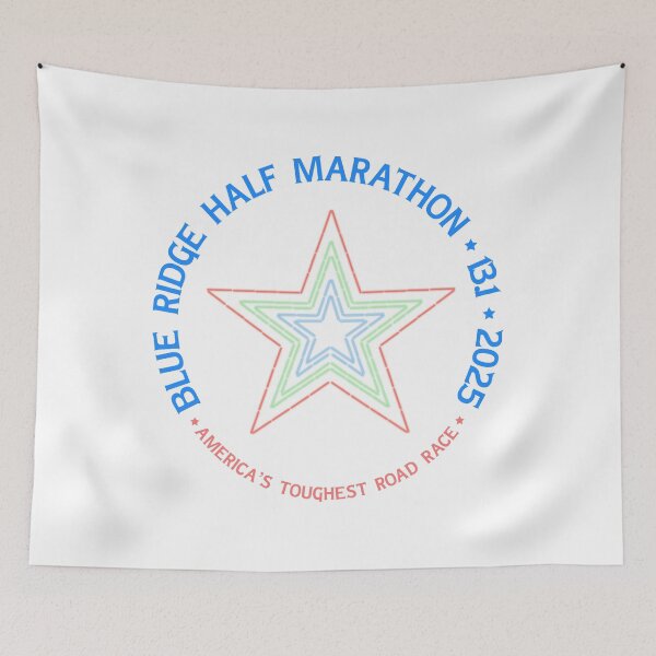 Item preview, Blue Ridge Half Marathon – 13.1 – 2025 - America’s toughest road race designed and sold by Moritz Schwäble.