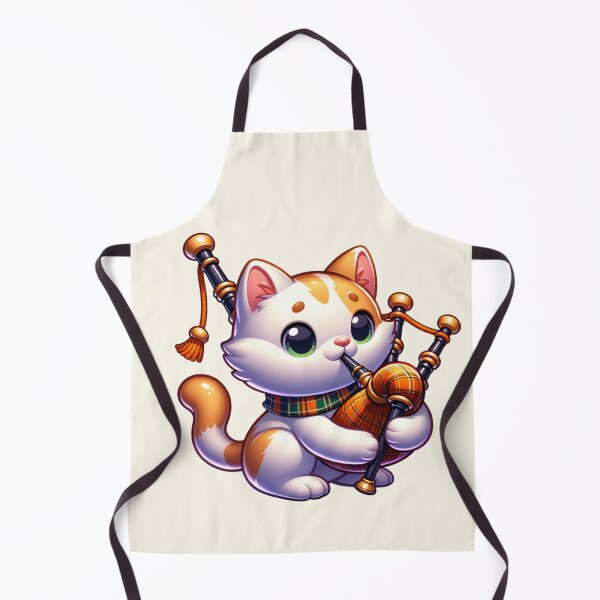 Item preview, Cat on the Bagpipes designed and sold by BassHeadMomma.