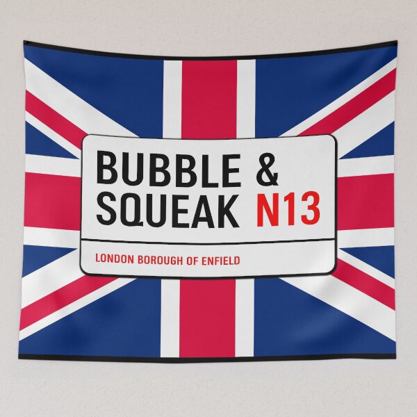 Item preview, Classic London Bubble & Squeak Road Sign V1d designed and sold by RetrospectUK.