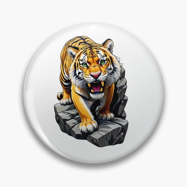 Item preview, Tiger On A Rock designed and sold by Bunmigraphics .