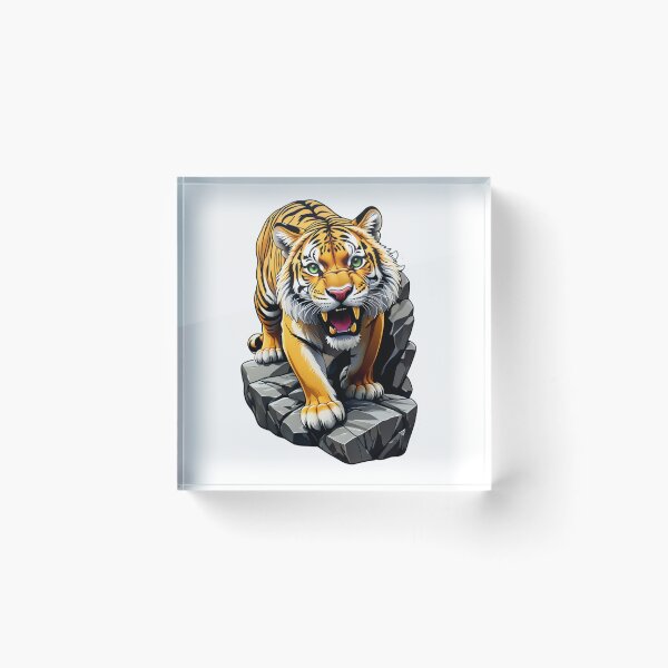 Item preview, Tiger On A Rock designed and sold by Bunmigraphics .