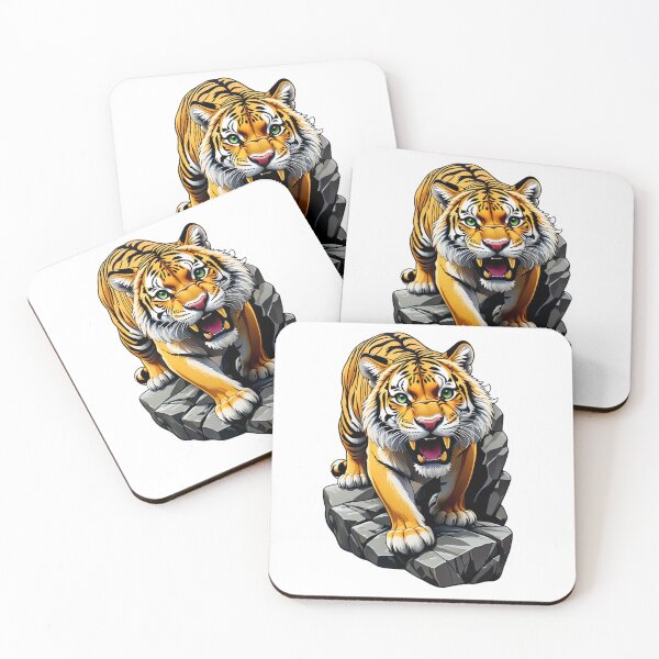 Item preview, Tiger On A Rock designed and sold by Bunmigraphics .