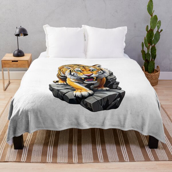 Item preview, Tiger On A Rock designed and sold by Bunmigraphics .