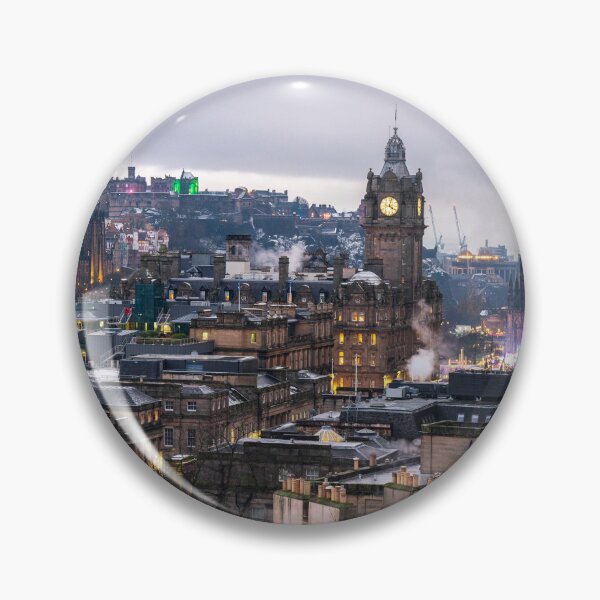 Item preview, Edinburgh, On a Winter Evening  designed and sold by Kasia Design.