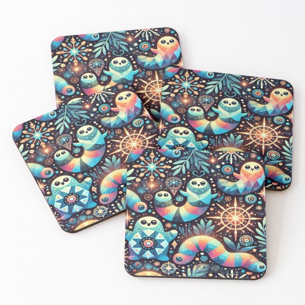 Item preview, Galactic Winter Worms designed and sold by Imaginarium of Chaos falcon88 .