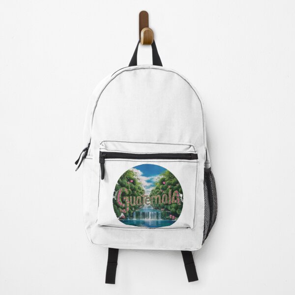 Item preview, Guatemala Welcomes Flag Map Antigua, Tikal, Lake Atitlán designed and sold by AnimalsDH305.