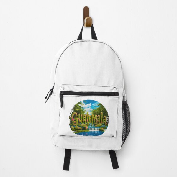 Item preview, Guatemala Welcomes Flag Map Antigua, Tikal, Lake Atitlán designed and sold by AnimalsDH305.