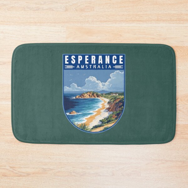 Item preview, Esperance in Western Australia Retro Travel Art Landscape designed and sold by MaateoDesign.
