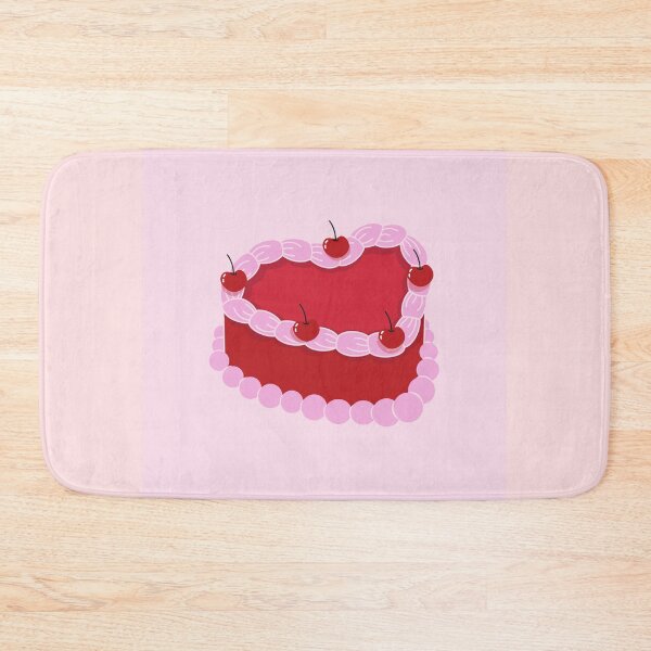 Item preview, Pink Vintage Coquette Heart Shaped Cake designed and sold by newburyboutique.