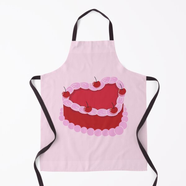 Item preview, Pink Vintage Coquette Heart Shaped Cake designed and sold by newburyboutique.